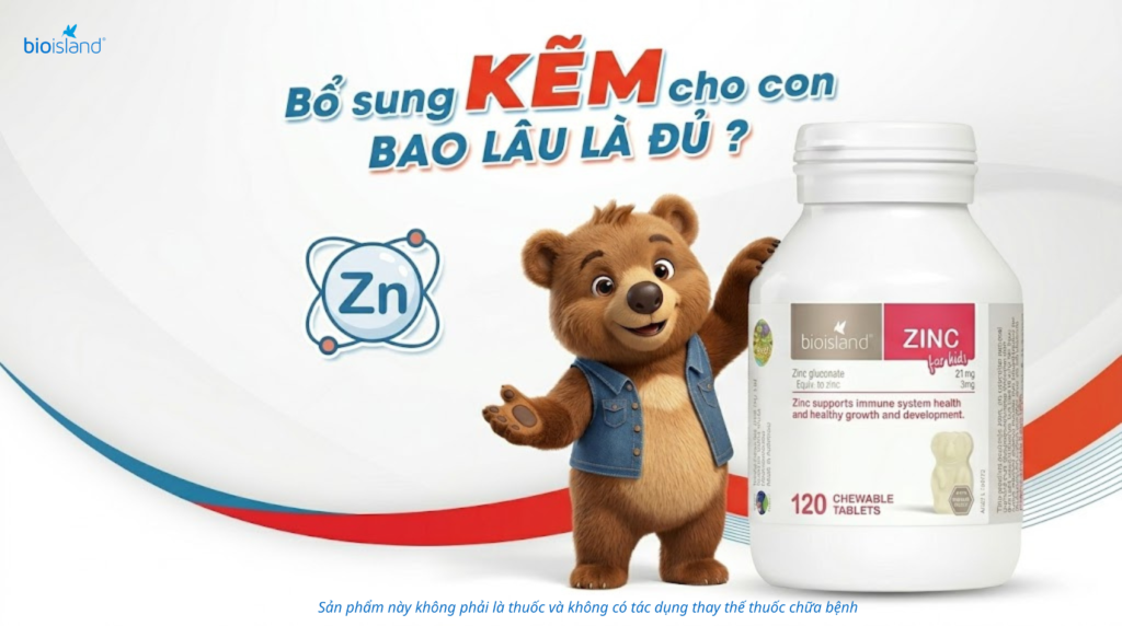 Bổ sung như nào khi có dấu hiệu bé thiếu kẽm